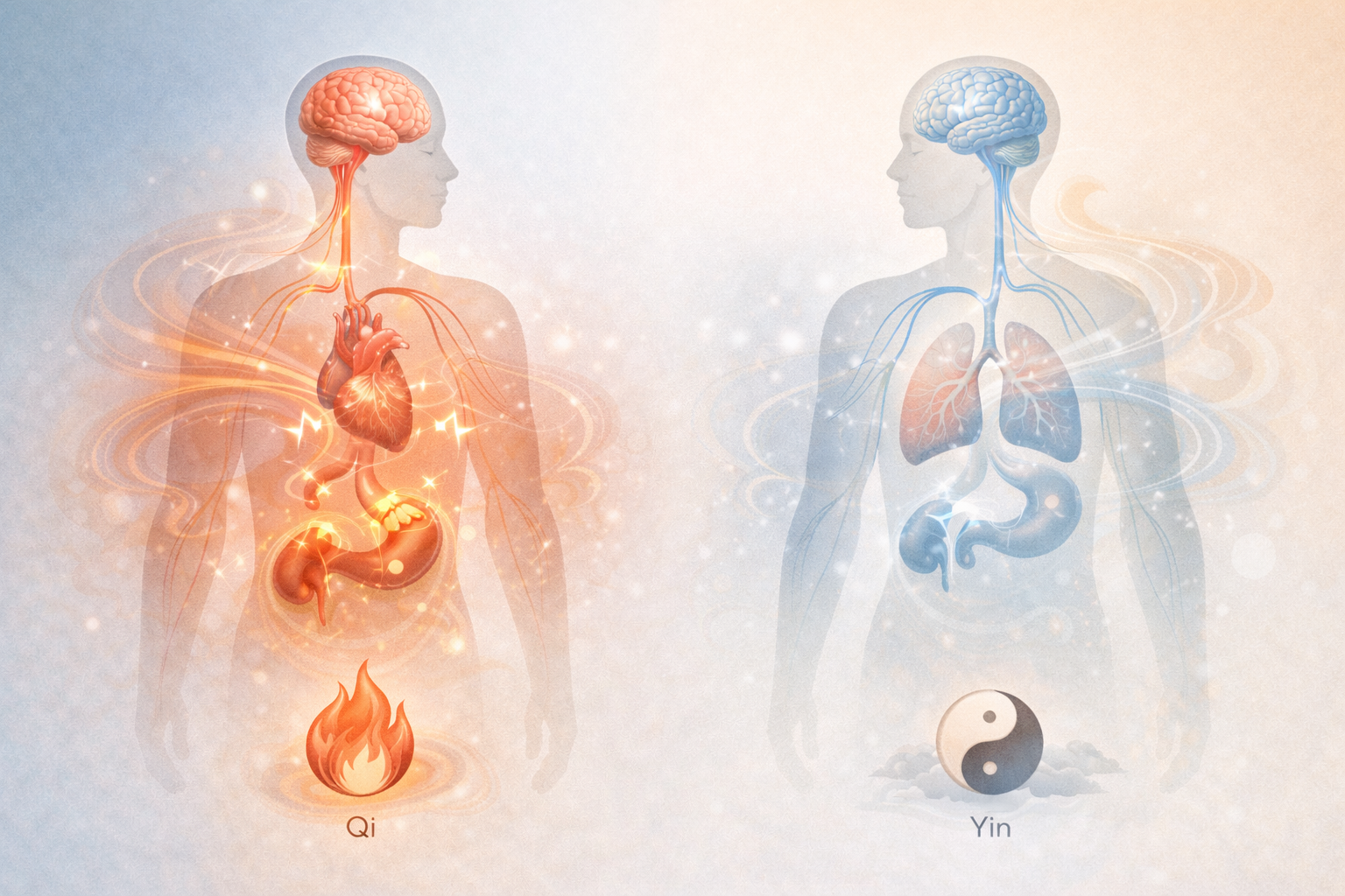 autonomic nervous system imbalance showing sympathetic activation and stress hormone response