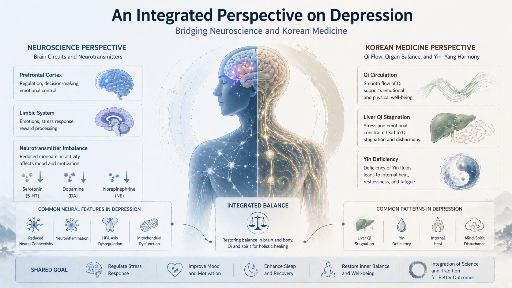 Integrated perspective of depression symptoms combining neuroscience and Korean medicine