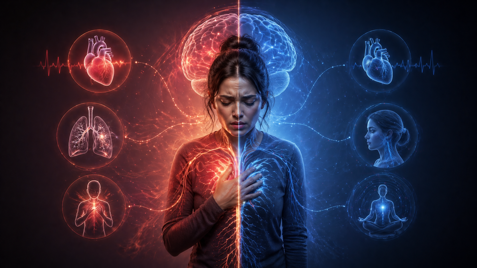 panic disorder symptoms autonomic nervous system sympathetic activation