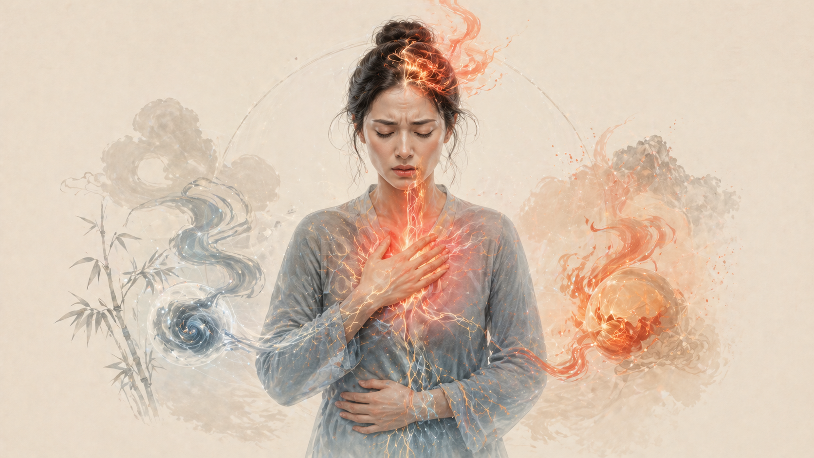 panic disorder symptoms qi stagnation phlegm fire korean medicine