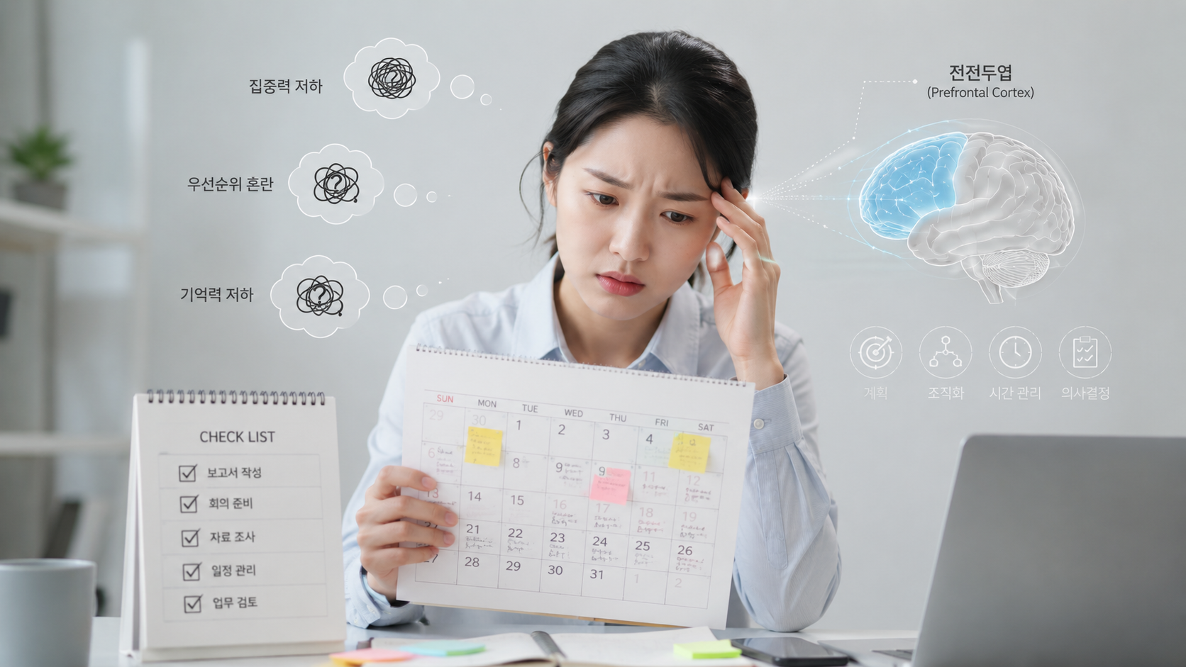 ADHD 실행 기능 저하