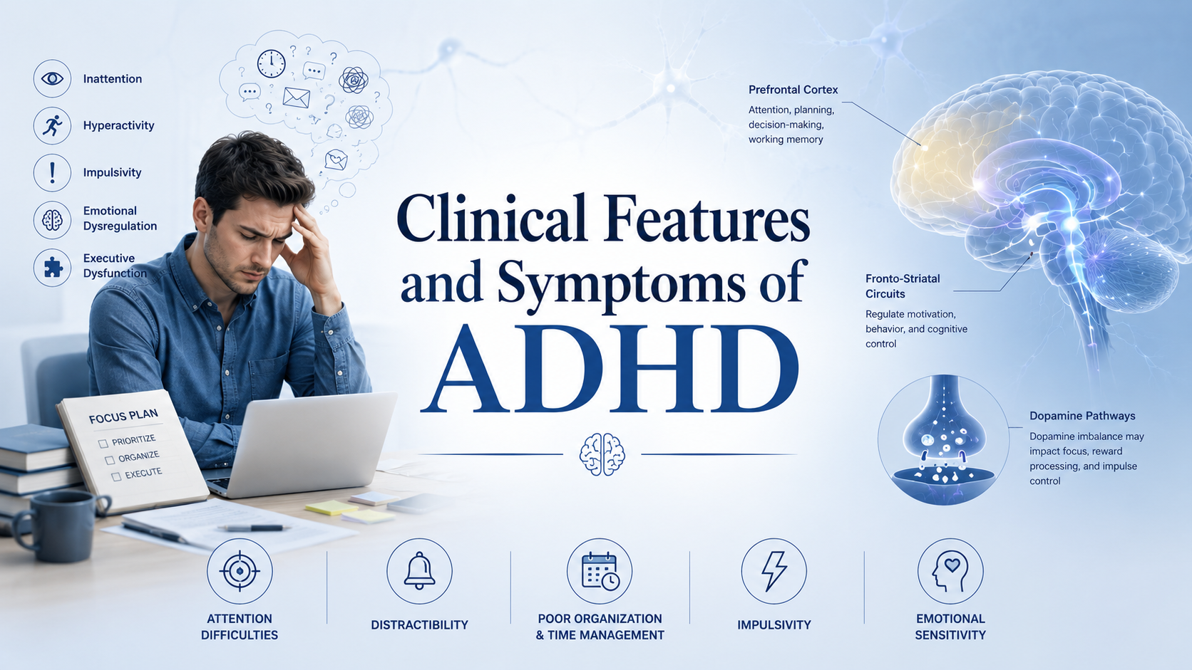 7 ADHD Symptoms: Clinical Features and Functional Characteristics