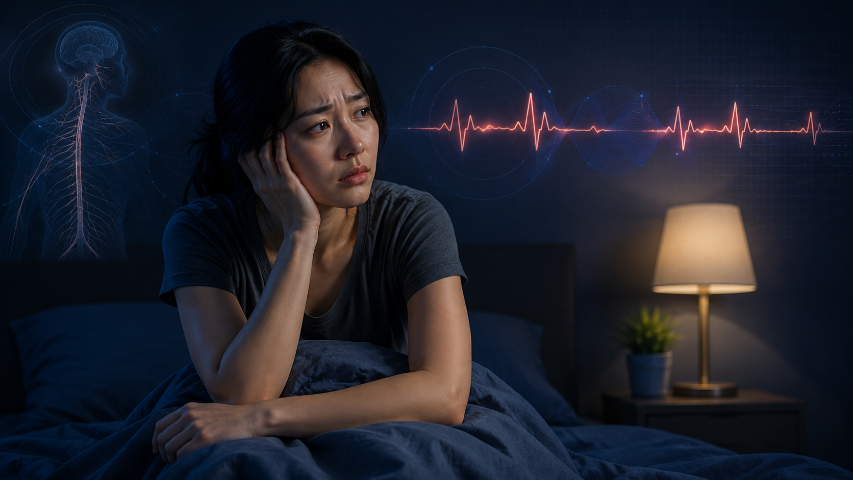 insomnia symptoms involving stress and autonomic nervous system activation
