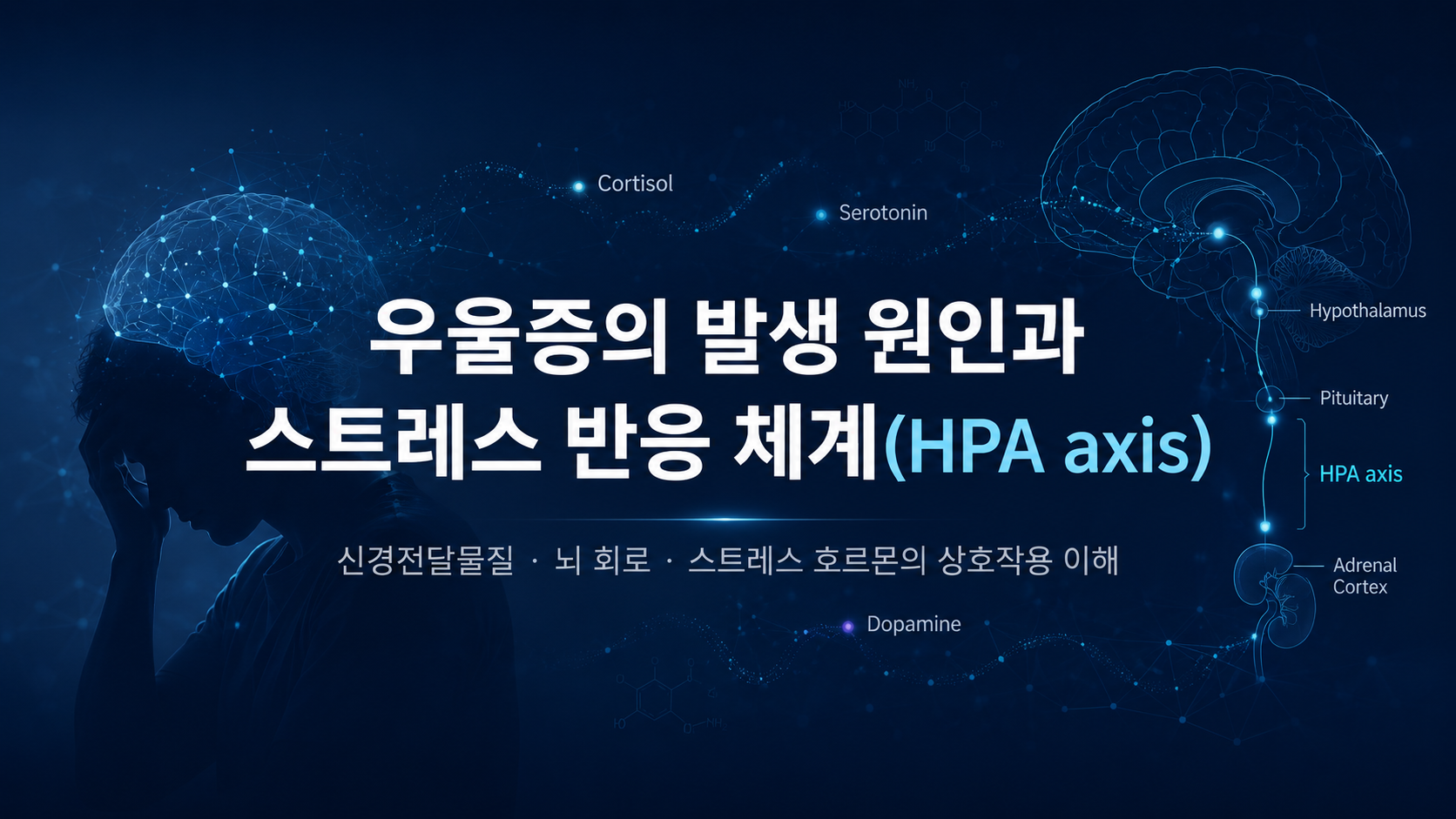 우울증 원인 스트레스와 HPA axis 반응 체계 5가지 이해