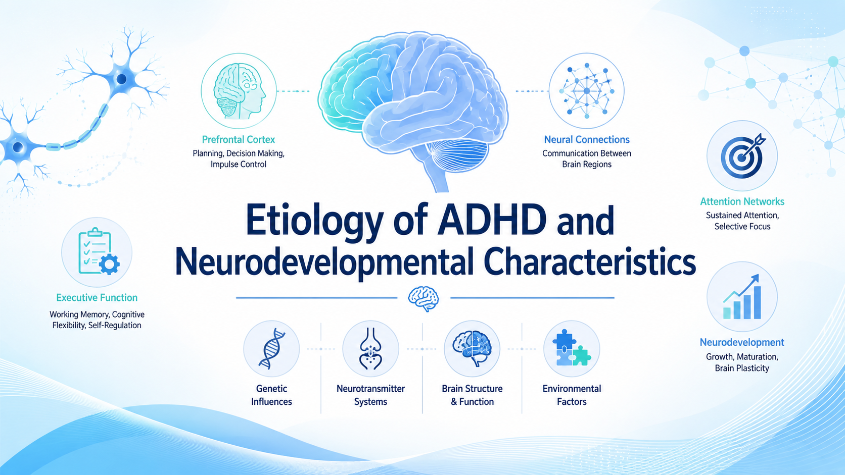 Etiology of ADHD and Neurodevelopmental Characteristics