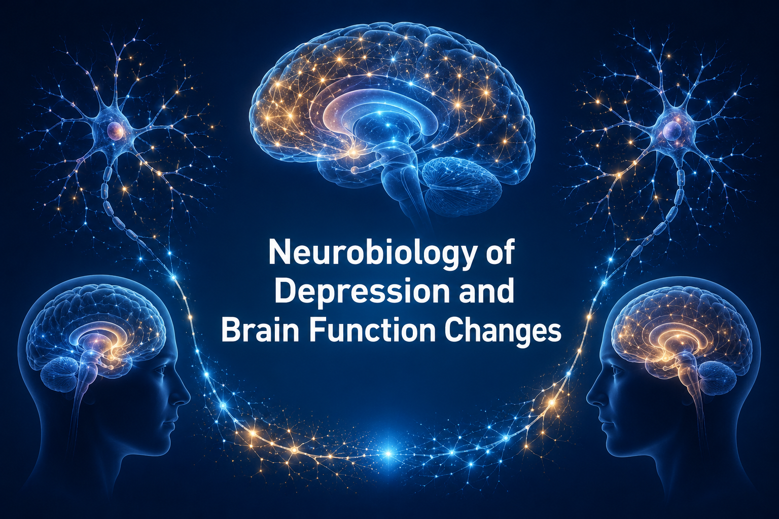Neurobiology of Depression and Brain Function Changes