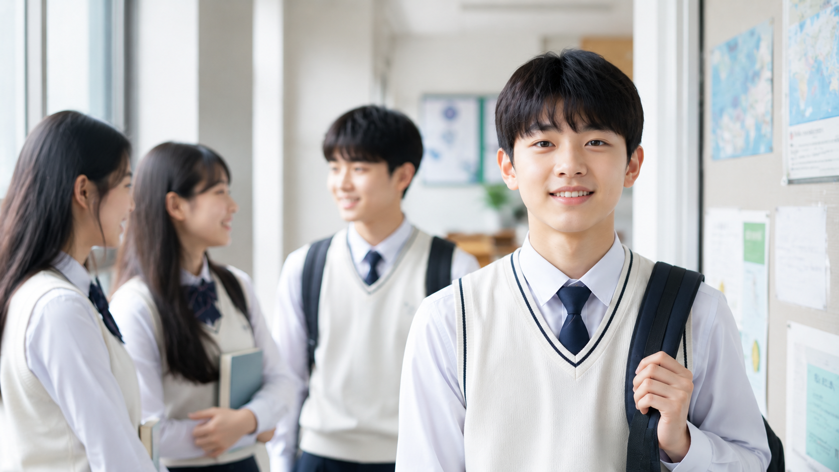 틱장애 원인과 뚜렛증후군 신경발달 특성을 설명하는 한국인 청소년 이미지
