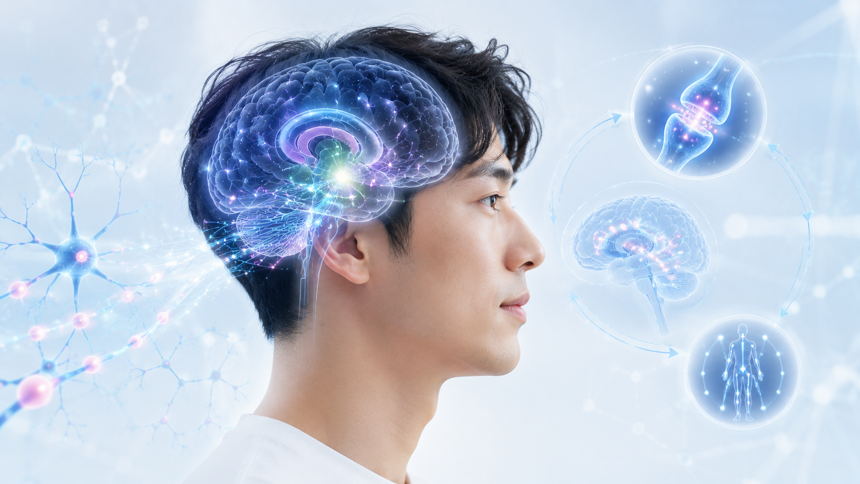 도파민 신경전달과 틱장애 신경기전을 설명하는 이미지