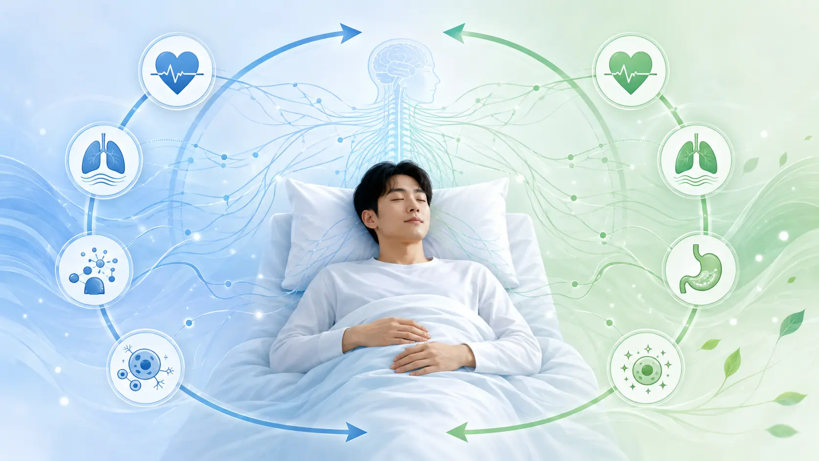 Sympathetic and parasympathetic changes involved in insomnia autonomic balance