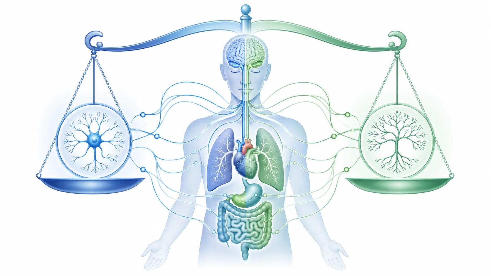 Sympathetic and parasympathetic autonomic nervous system balance in depression