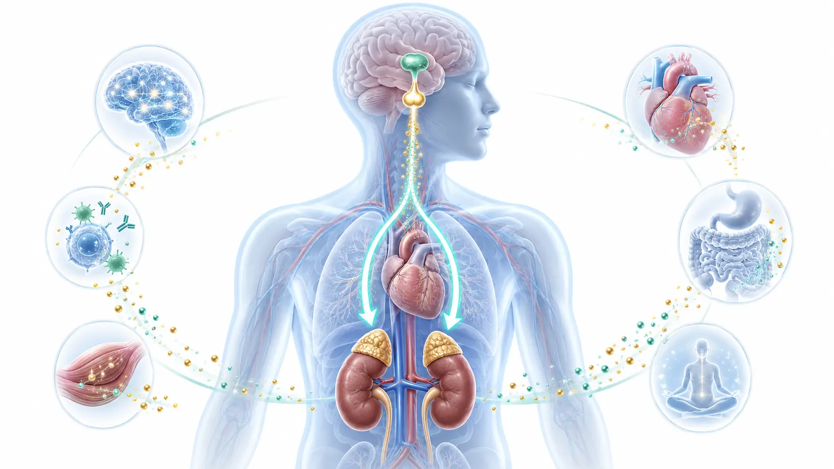 HPA axis cortisol and stress response mechanisms involved in depression