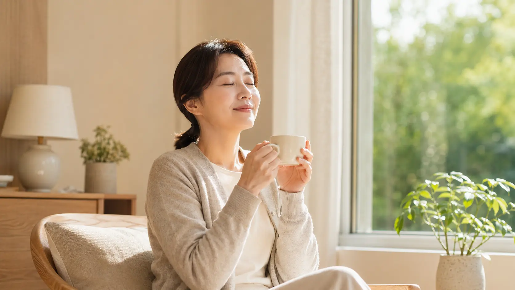 불면증 자율신경 변화와 스트레스 완화를 표현한 한국인 직장인