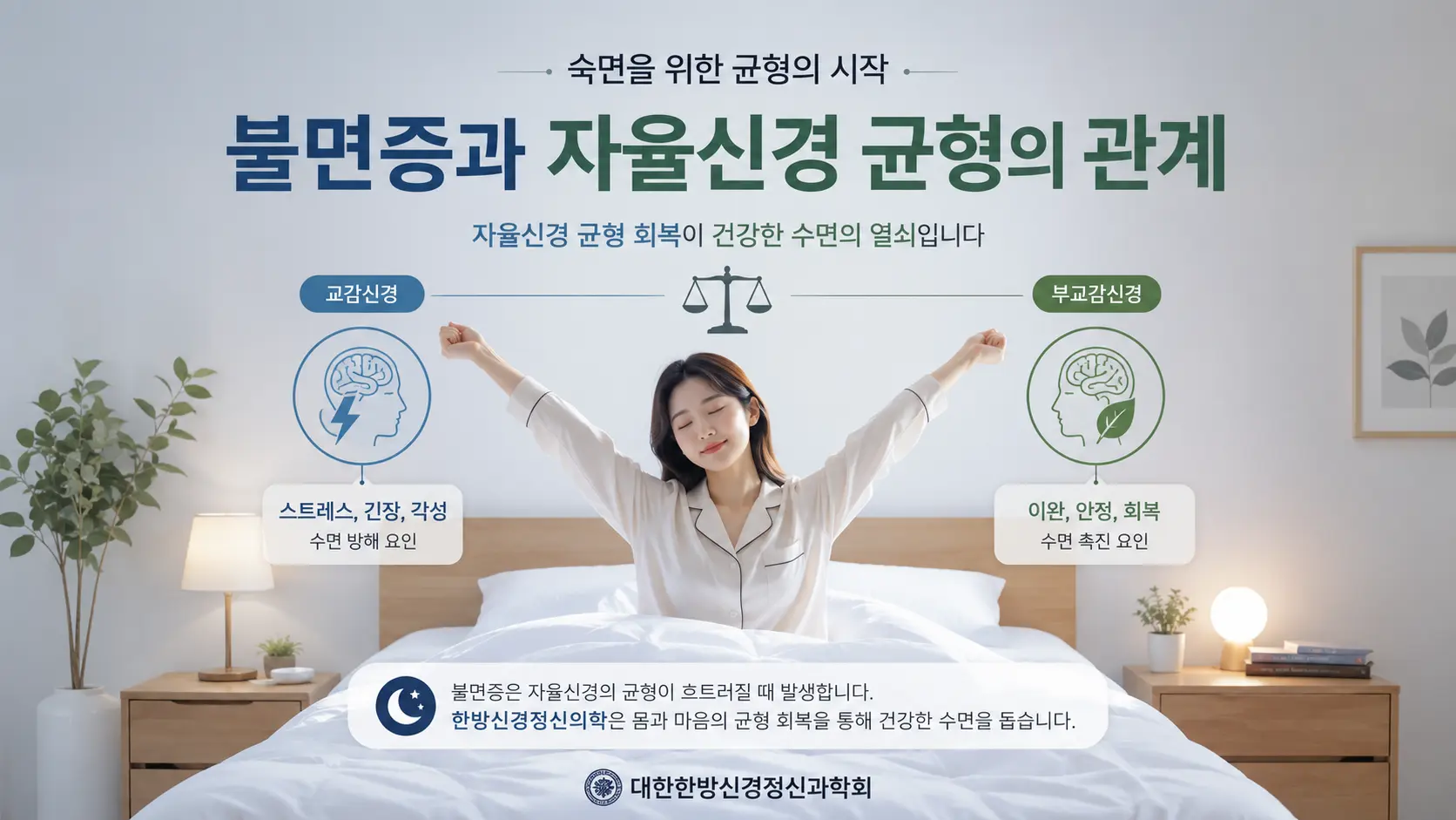 불면증과 자율신경 균형의 관계