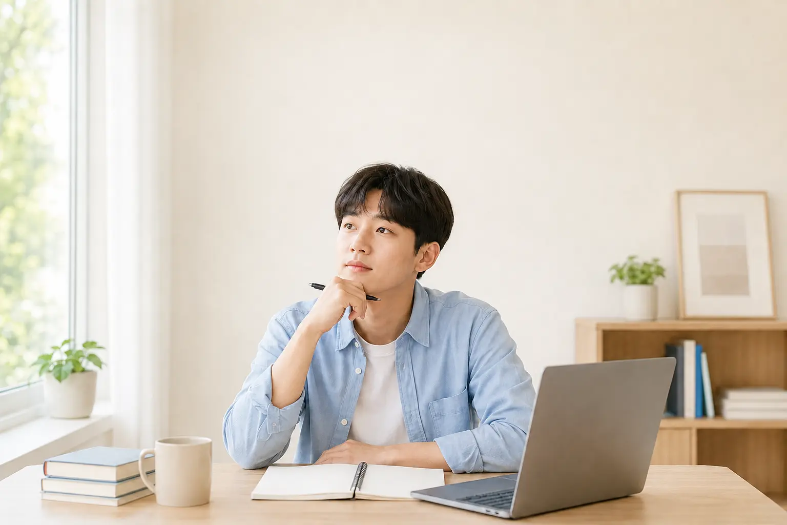 집중을 유지하려 노력하는 한국인 성인의 ADHD 주의력 변화 이미지