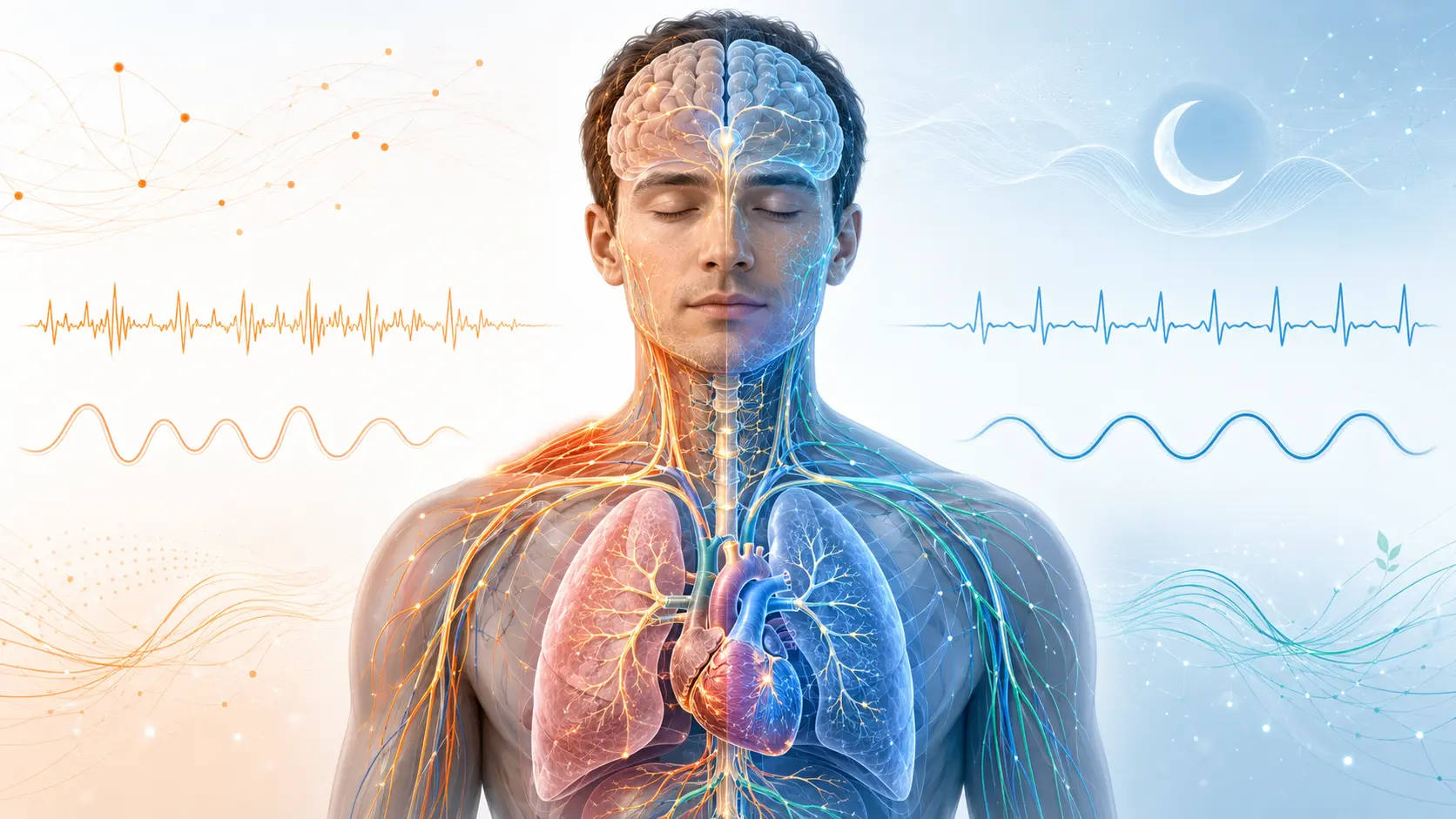 Tic disorder autonomic response and nervous system regulation involving sleep and physiological recovery