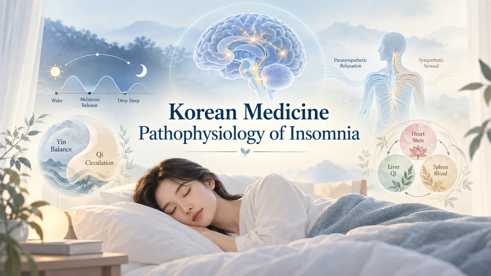 Korean Medicine Pathophysiology of Insomnia