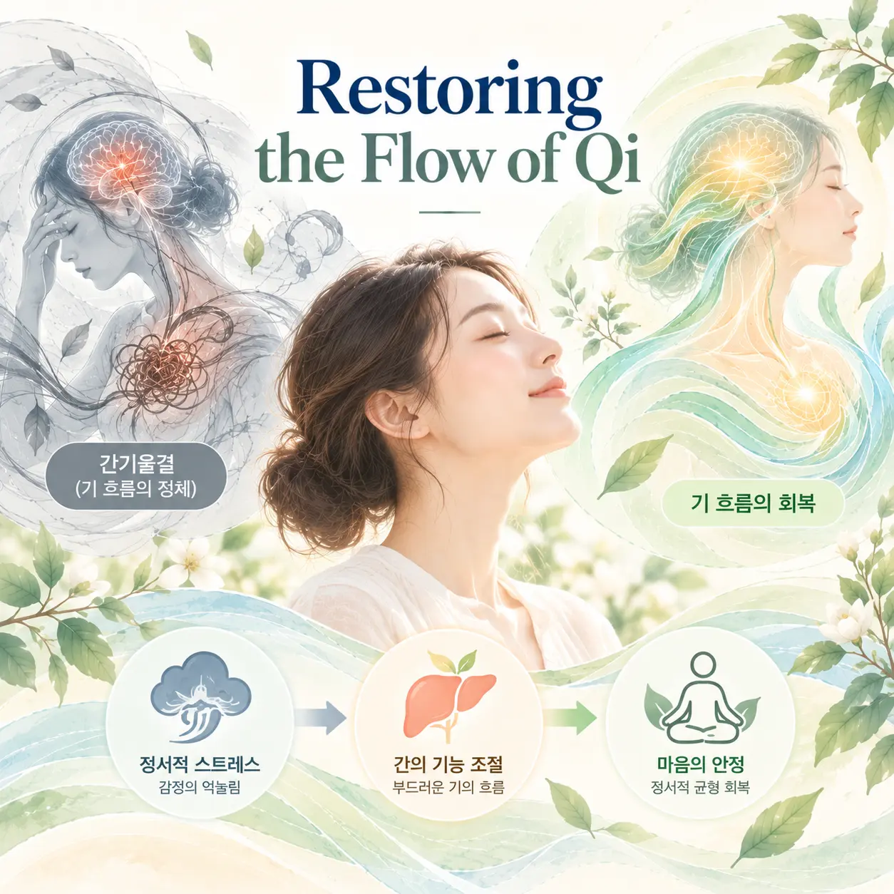 우울증의 정서적 스트레스와 간기울결 및 기의 흐름